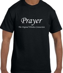 Christian Jesus Prayer The Original Wireless Connection T-Shirt tshirt