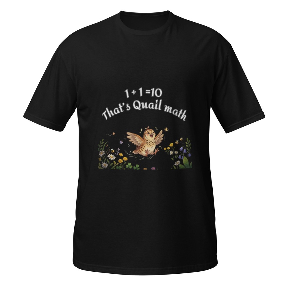 Short-Sleeve Unisex Quail Math T-Shirt