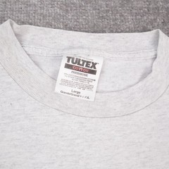 VTG 90s Wolf Animals Nature Outdoors Large Gray Short Sleeve T-Shirt