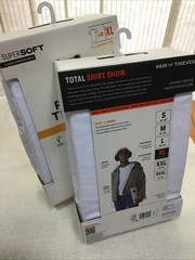 Pair Of Thieves 2 Pks Of 2 Ea. Supersoft Classic Tees 4 White XL Men’s T-Shirts