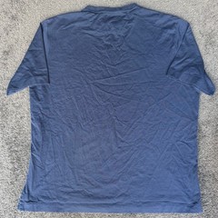 Left Coast Tee Mens XL Navy Blue 100% Pima Cotton Short Sleeve Crewneck T-Shirt