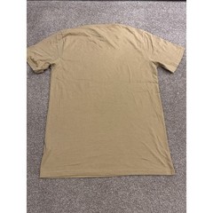 The North Face Graphic T-Shirt Mens Medium Tan Khaki Excellent Half Dome Logo