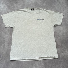 Vintage 2000s ESPN Zone New York Shirt Mens L Gray Statue Liberty Football Tee