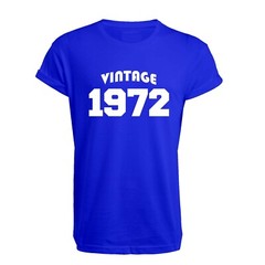 Vintage 1972 T Shirt – 50th Birthday T Shirt, Classic, Gift, Birth Year