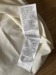 Gucci Tennis Embroidery Oversized T-Shirt in Off-White