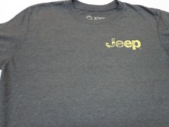 JEDCO Jeep Live Off Road Heather Gray T Shirt Size Medium