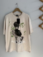NEW Hokuro Maki Zenin Jujutsu Kaisen Anime Graphic Print T-Shirt Sz M Tee Shirt