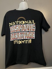 National Hispanic Heritage Month Shirt Mens XL Black Port & Company Graphic Tee