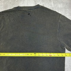 Air Jordan MJ23 1996 Graphic Washed Black Olive T-Shirt Size Small NBA Nike USA