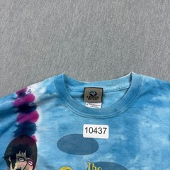 Vintage The Beatles T Shirt Mens Medium Blue Yellow Submarine Tie Dye 90s
