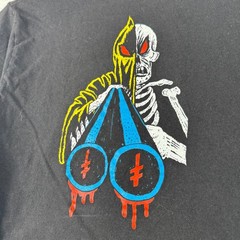 Deathwish Mayhem Adult Small Shotgun Skeelton Short Sleeve Skater Shirt