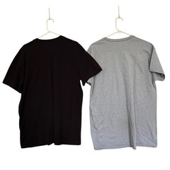 Lot 5 Mens Pocket T Shirts L Short Slv Solid Casual Basics Gym Workout Outdoors