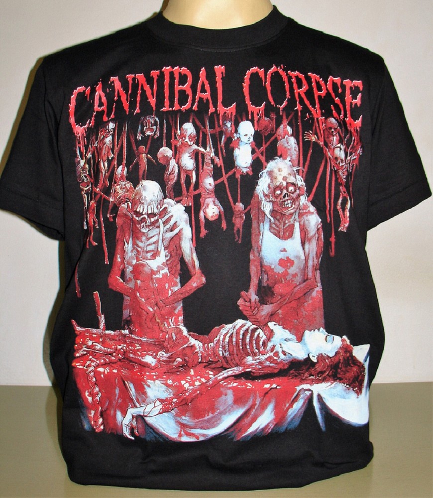 Cannibal Corpse Butchered At Birth T-Shirt Size S M L XL 2XL 3XL Death Metal New