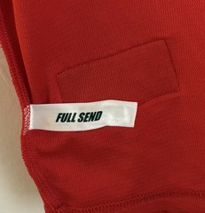 Full Send x Boston Red Sox Men’s Medium Nelk Boys Red Sewn Logo Game Jersey