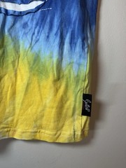 Switch Remarkable Men’s XL Tie Dye Zipper Thrashed Shirt New With Tags NWT