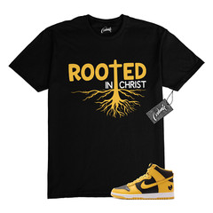 Dunk Tang Pollen Yellow Gold Black White High 2024 T Shirt to Match ROOTED