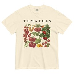 Tomato Shirt Comfort Colors®, Fruit Shirt, Botanical Shirt, Cottagecore Clothing