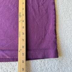 Rapha Logo Pocket T-Shirt Mens Small Burgundy Cotton Striped Trim LPK01XX