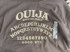 Ouija Mystifying Oracle Tee T-Shirt Brown Large-New