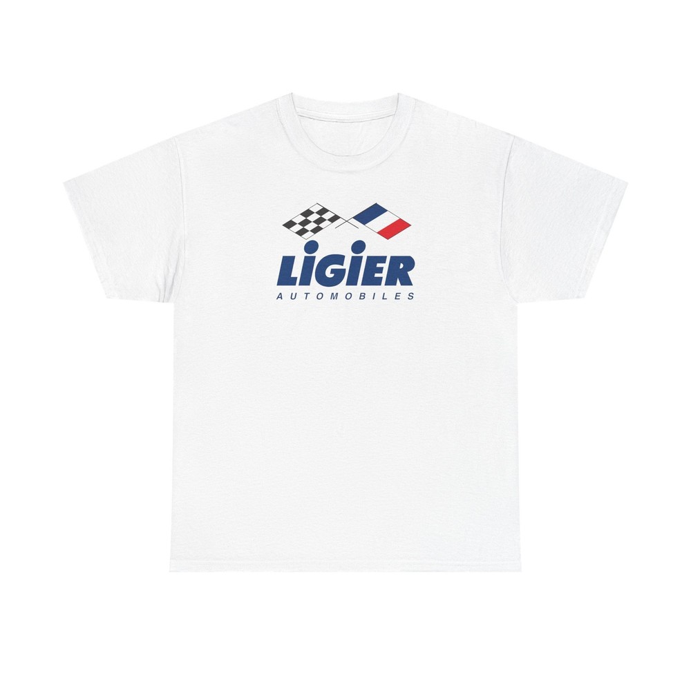 Vintage Auto Racing Formula One French Mfg Ligier Gildan Unisex Heavy Cotton Tee