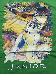 Griffey Jr Tee Shirt ROOKIE New With Tags Adult Child (See Photos For Details)