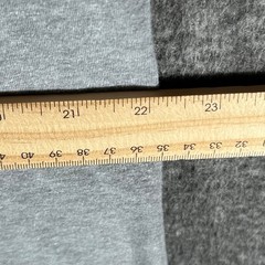 Next Level Apparel Men’s Heather Grey T-Shirt Basic Crew Neck Tee XL