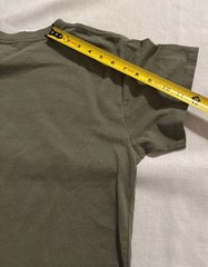Brisco Brands T Shirt Don’t Worry it’s Organic Mens size medium gray orange
