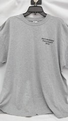 Dans Birthday Party Gras 2012 T Shirt Size 2XL Gray TF