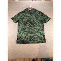 Nike Elite Dri-FIT Mens Green Black Splatter Basketball Shirt Michigan State