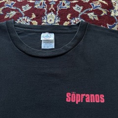 Vintage 2000s The Sopranos HBO Tv Show series movie Film Promo Tee T-shirt