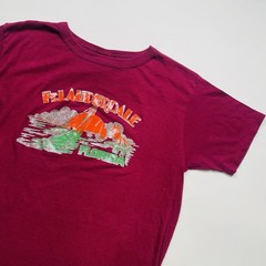 True Vintage 1970s Ft Lauderdale Florida Beach T-Shirt Red Size XL
