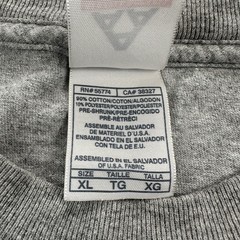 Vintage Gray T-Shirt Mens XL Alstyle Apparel AAA Blank Basic Short Sleeve 90s