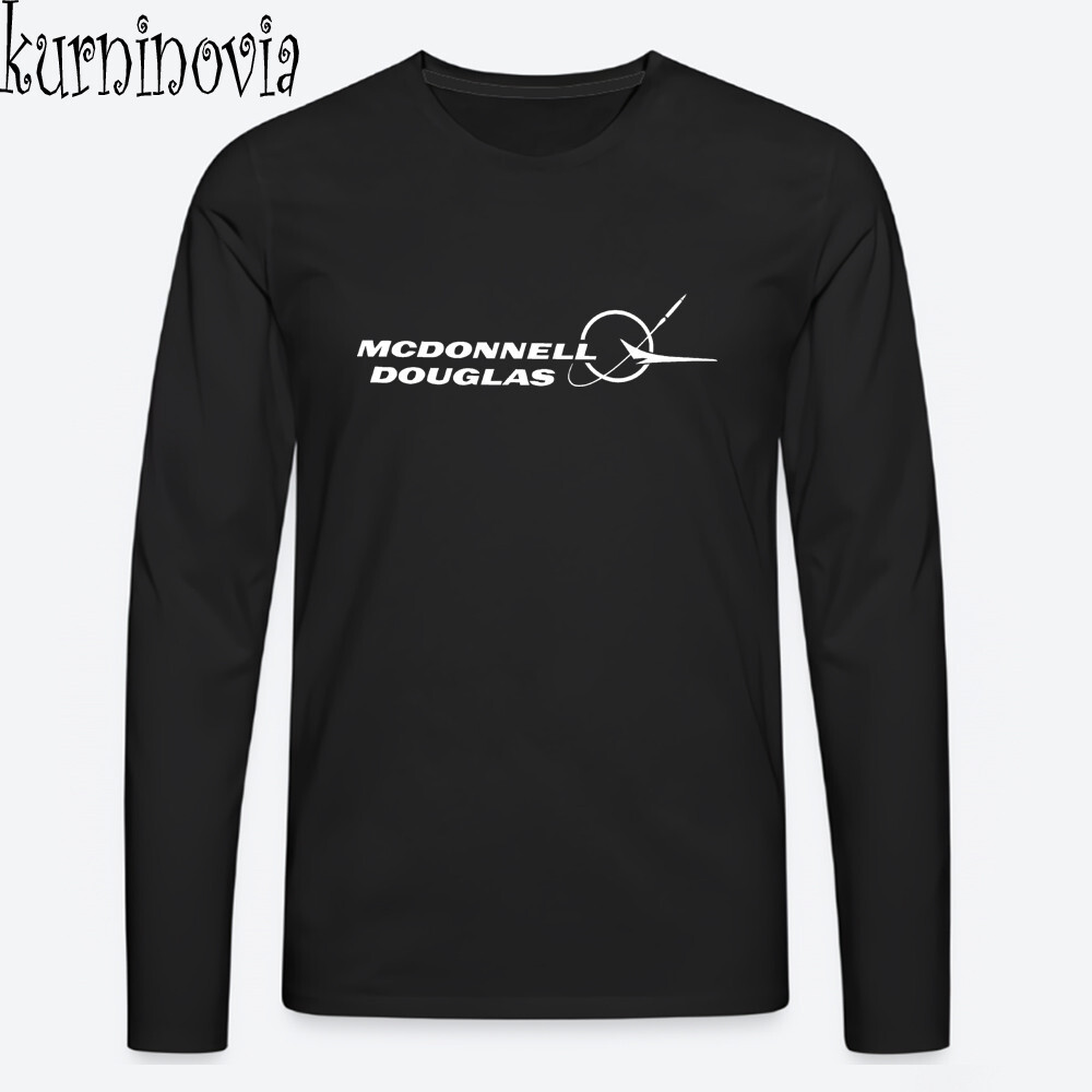 Mcdonnell Douglas Aerospace Black Size S to 2XL
