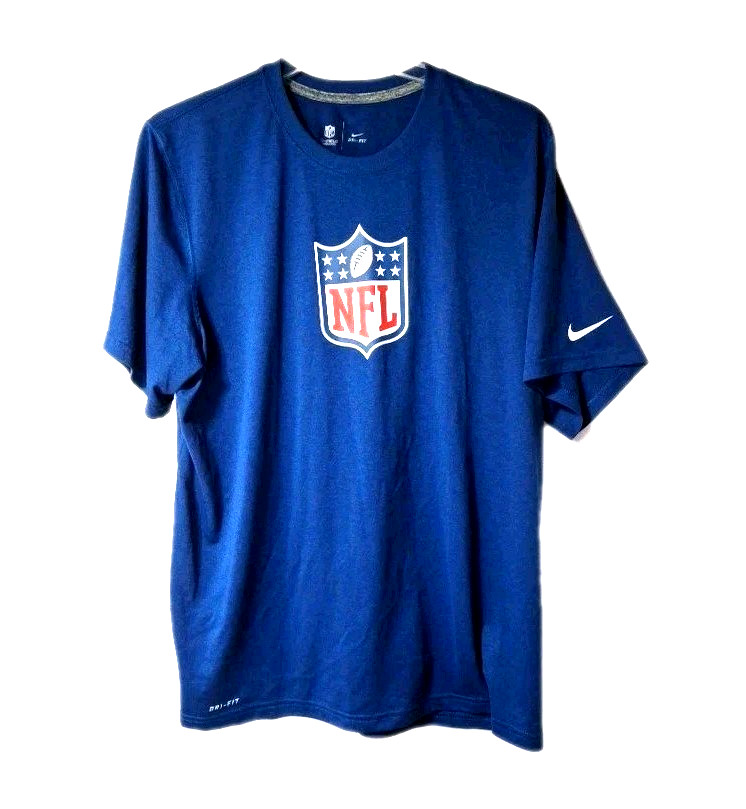 Nike Soosh NFL On Field Shirt Tee Top Men’s XL Blue Royal Short Sleeve NWOT