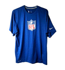Nike Soosh NFL On Field Shirt Tee Top Men’s XL Blue Royal Short Sleeve NWOT
