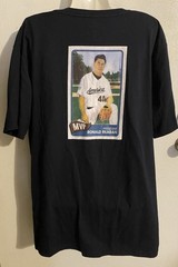 Ronald Reagan XXL Rowdy Gentleman black baseball pocket tee shirt
