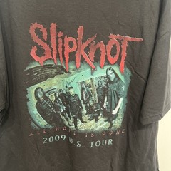 Slipknot All Hope Is Gone 2009 Tour T-Shirt Mens Size XL Double Sided Rare