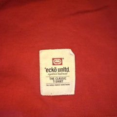 Ecko Unltd. The Classic Men’s 2XL Red Cotton Graphic Logo Crew Neck Tee