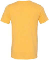 Canvas Mens Unisex Jersey Short-Sleeve T-Shirt(3001C)-Hthr YELLOW GOLD-S