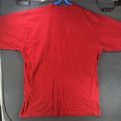 Y2K Avirex T Shirt Mens Large Snake/Rose W/rhinestone Red
