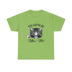 Cat Lover Unisex Heavy Cotton Tee, Funny Cat Shirt, Pet Lover Gift, Cute Animal
