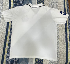 POLO Black and Blue Stripe USPA 1890 Patch Logo Short Sleeve Shirt Men’s Size L