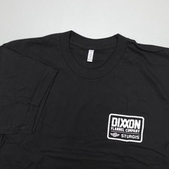 Dixxon Flannel Company Sturgis Badge Tee Shirt Short Sleeve Black Made in USA