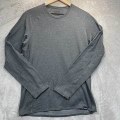 Patagonia Capilene Polartec Baselayer Shirt Mens Medium Thermal Weight Gray