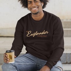 Connecticut New Englander Slant Script Adult T-shirt Sweatshirt Hoodie, S-XXL