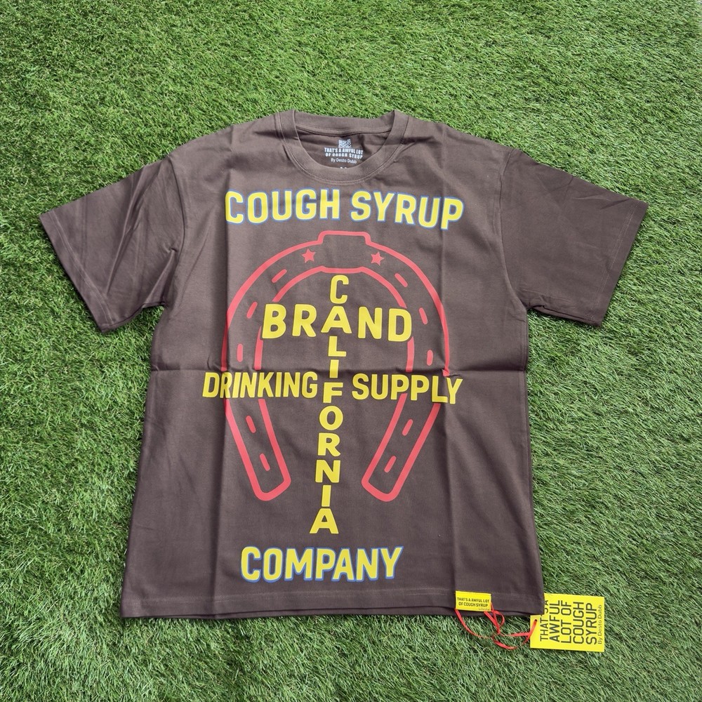 That’s A Awful Lot of Cough Syrup Brown Graphic T-Shirt