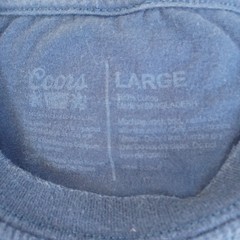 Coors Banquet Rodeo T Shirt Large Blue 100% Cotton Distressed Vintage Style