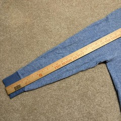 Vtg 60s Duofold Thermal Shirt Mens Medium Blue Double Layer Two Tone LS Grunge