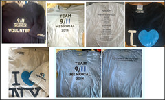 9/11 MEMORIAL MUSEUM vintage T-Shirts : Run/Walk – variety of XL sizes / NEW