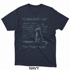 Funny Schrodinger’s Cat Nerd Scientific Math Physics Humor T-Shirt